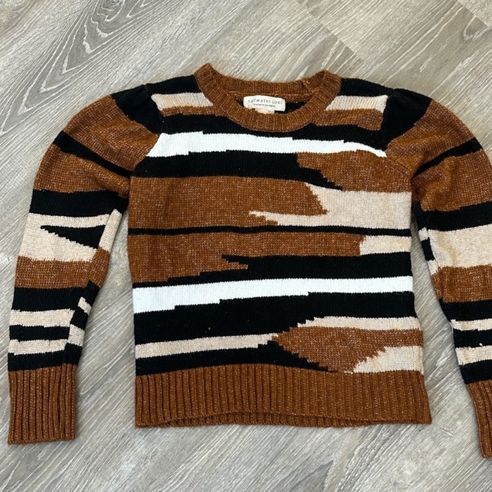 SALT WATER LUXE MULTI COLOR SWEATER